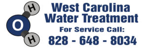 West Carolina water Treatment Sticker Outlines 74mm x 24mm